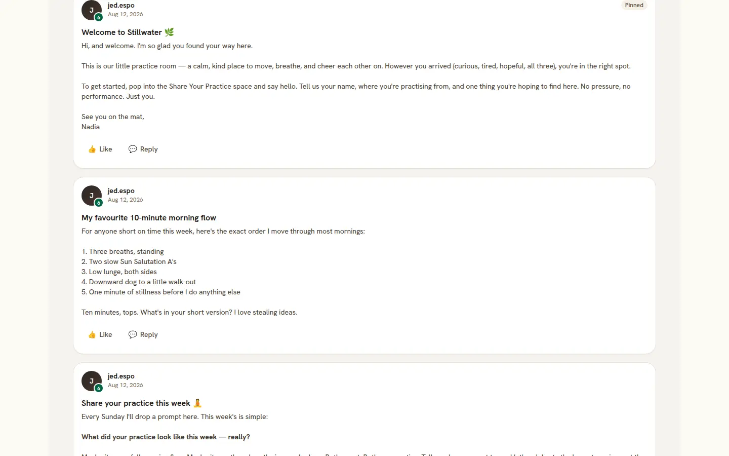 Your newsletter and community, together on your own site.
